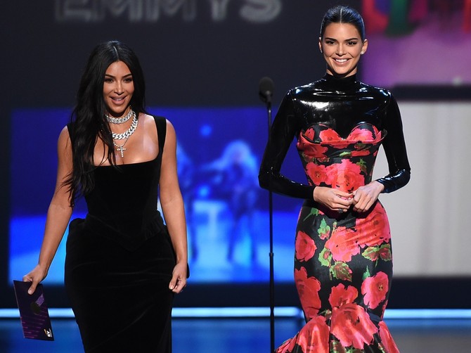 Kim i Kendal na dodeli Emi nagrada 