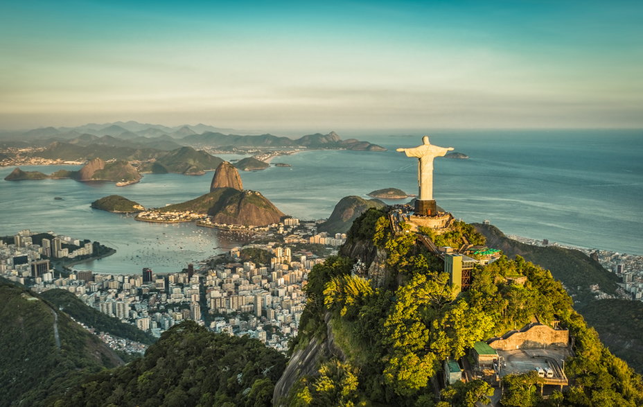 Rio de Janeiro z lotu ptaka