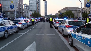 Drugi dzień protestu przedsiębiorców w Warszawie