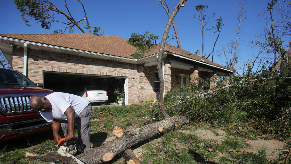 epa07086812 - USA FLORIDA HURRICANE MICHAEL (Florida after the arrival of Hurricane Michael)