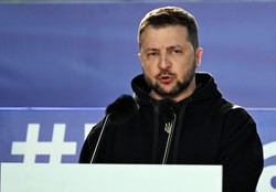 Wystąpienie Zełenskiego w Wilnie. Padły znaczące słowa...