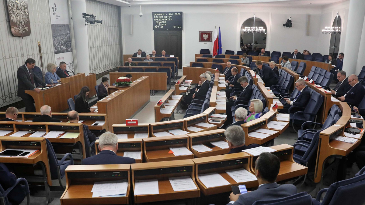 Korytarz życia i jazda na suwak. Senat zagłosował