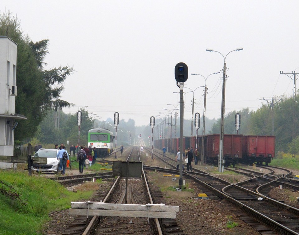 Koleją do Konstancina