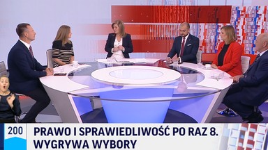 Wyniki wyborów. Sprzeczka w TVP Info. Mocne słowa posła KO. Szybka riposta posłanki PiS