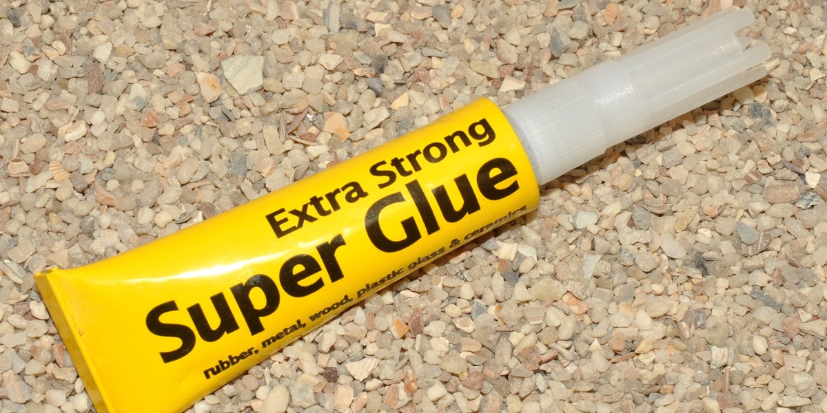 Super Glue.