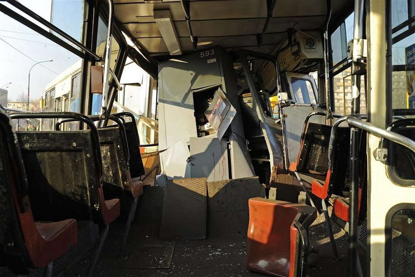 Zderzenie 2 tramwajów