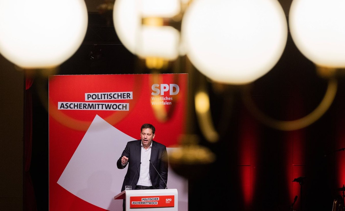 Przewodniczący SPD Lars Klingbeil