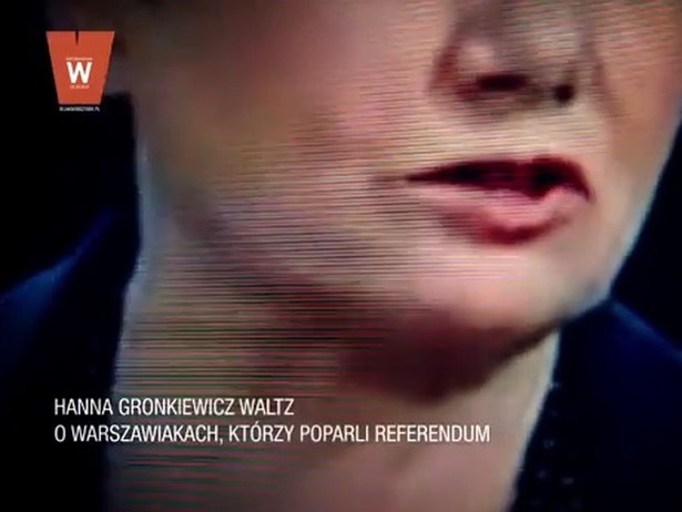 PiS uderza spotem w Hannę Gronkiewicz-Waltz