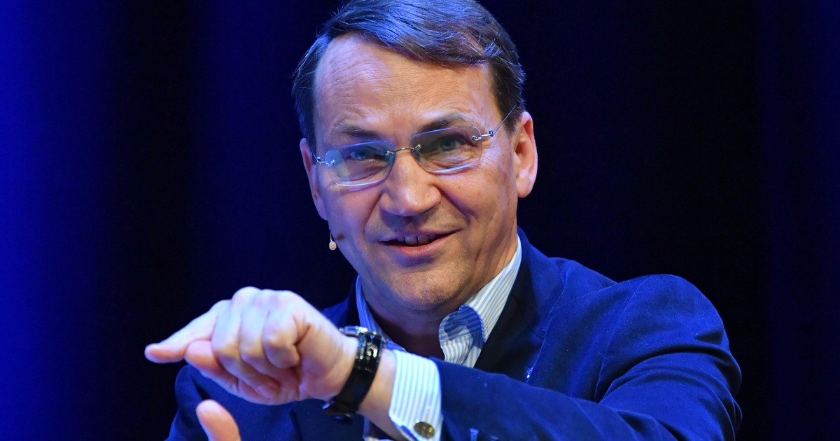Sikorski złożył "życzenia" Kaczyńskiemu. Tak zareagował dziennikarz