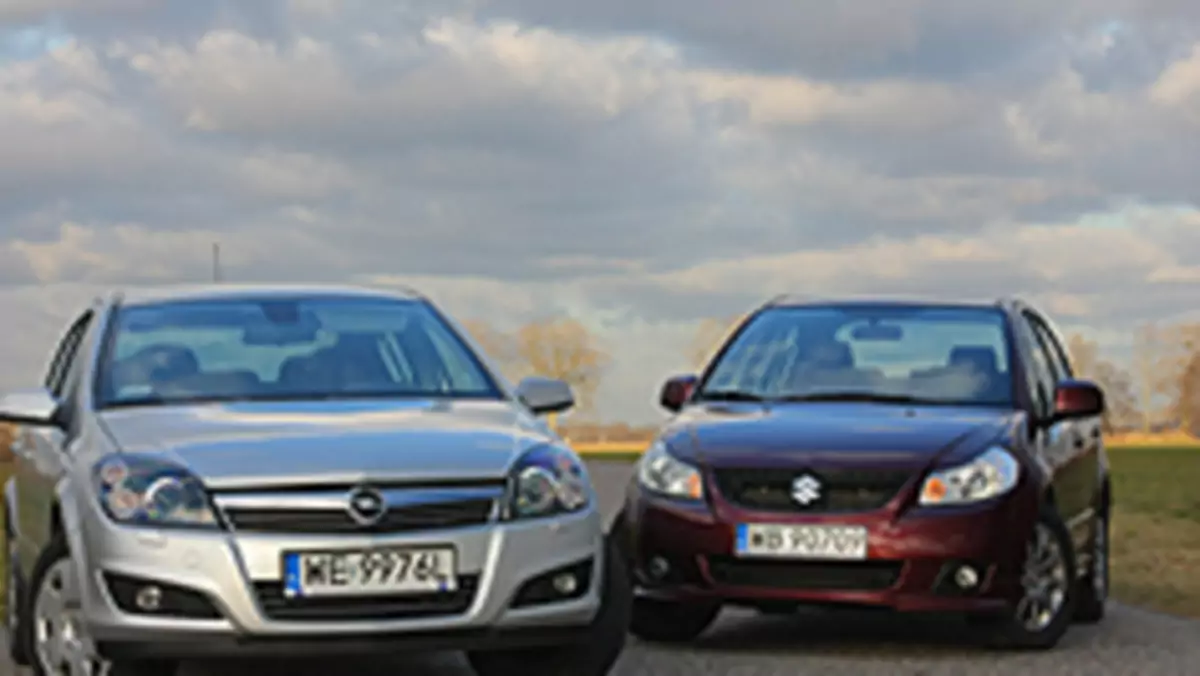 Suzuki SX4 kontra Opel Astra - Naciągani konkurenci?