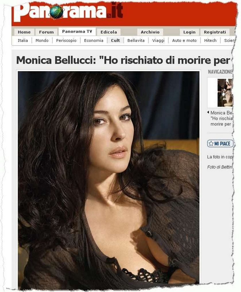 Gorąca sesja Bellucci. FOTO! 