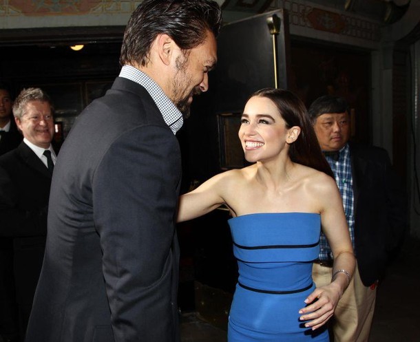 Gra o Tron 8 Jason Momoa Emilia Clarke