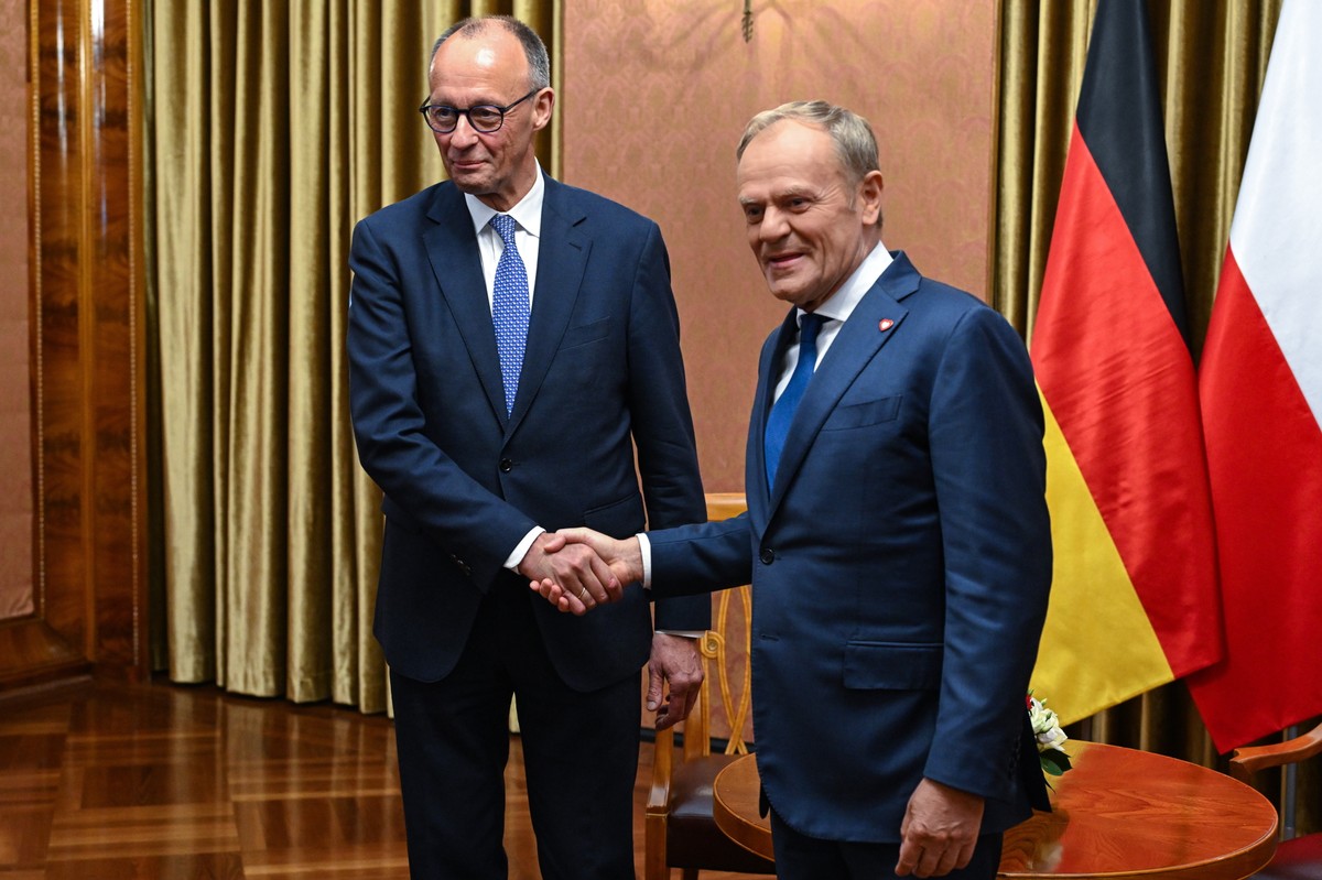 Friedrich Merz i Donald Tusk