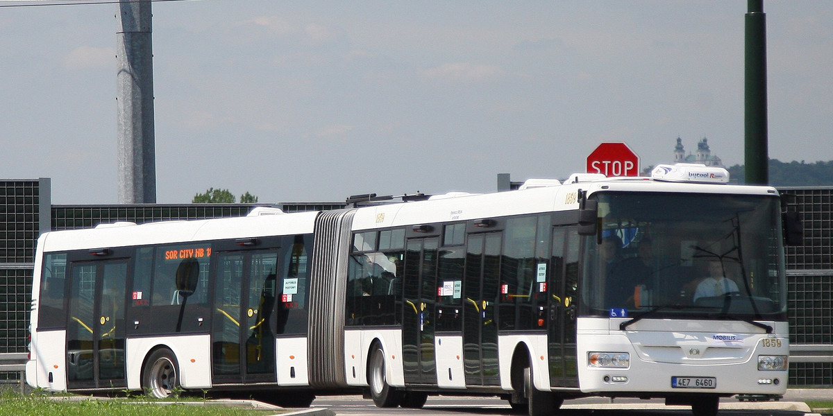 tłok w autobusach 