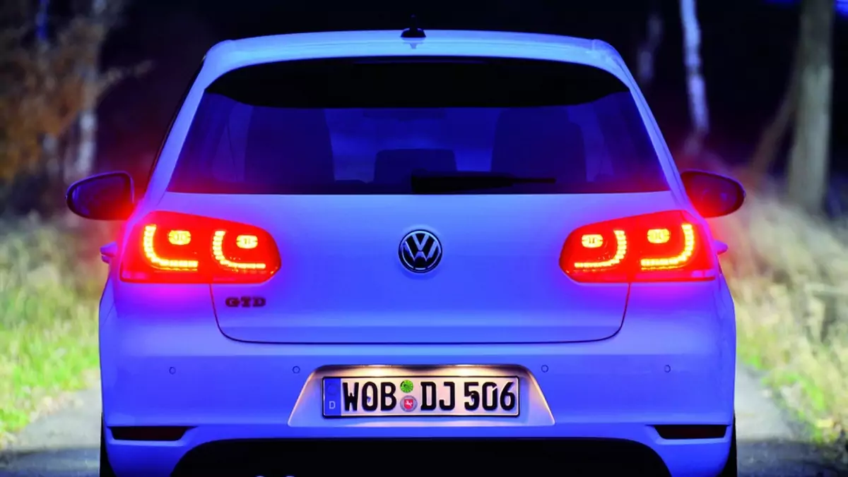 Volkswagen Golf - Lampy LED w kompakcie