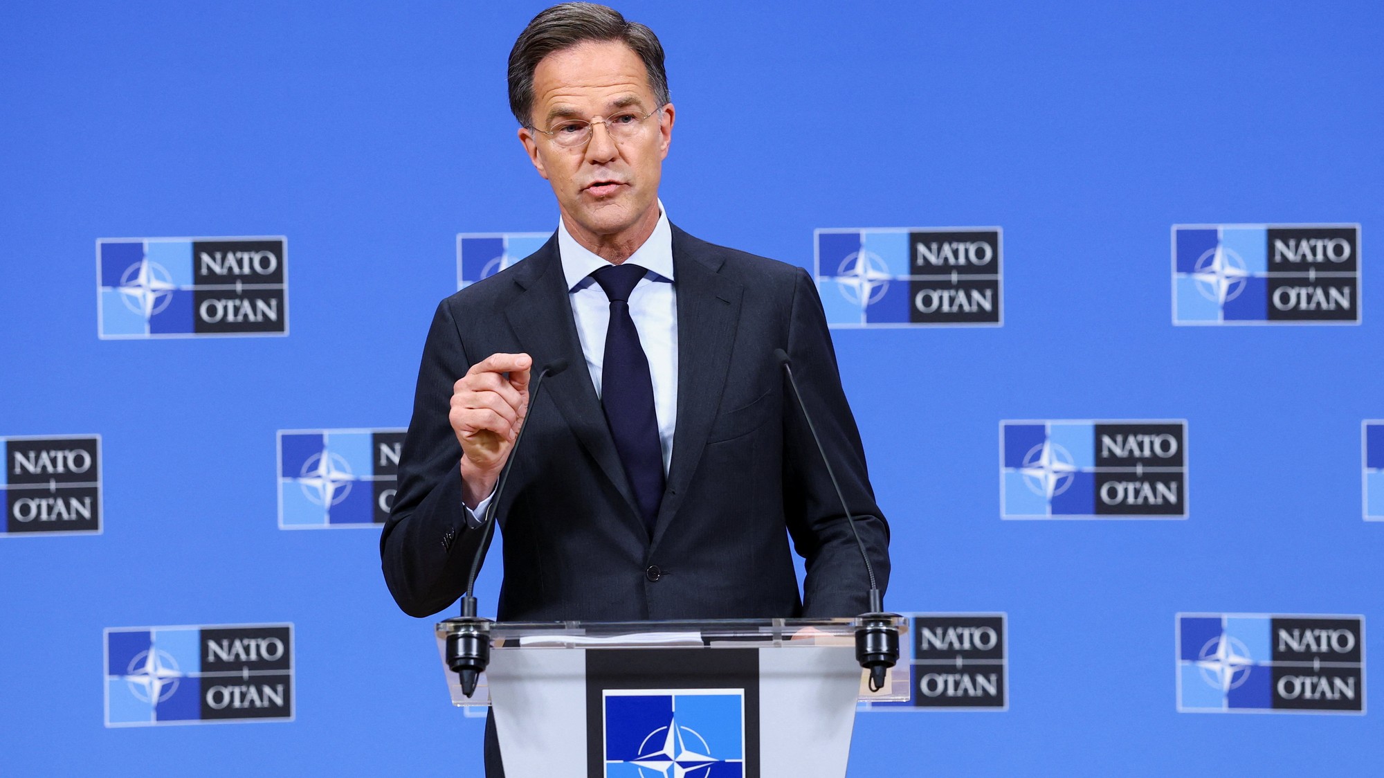 Generálny tajomník Severoatlantickej aliancie (NATO) Mark Rutte.