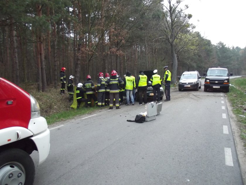 wypadek pod Chełmnem