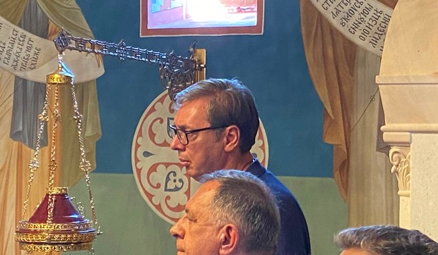 Vucic u manastiru Rmanj