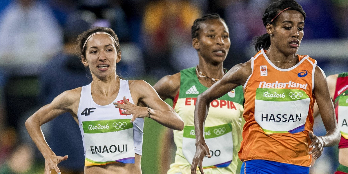 Besu Sado walczyła na igrzyskach olimpijskich w Rio m.in. z Sofią Enaoui. 