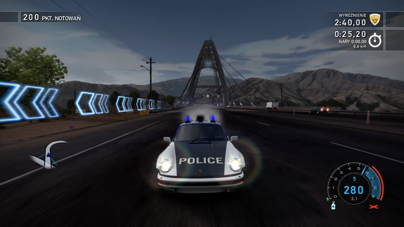 Need for Speed Hot Pursuit Remastered - screenshot z wersji PS4