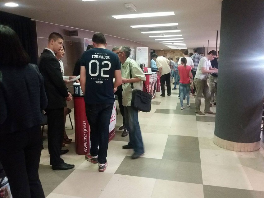 Sa sajma zapošljavanja u Domu omladine Beograda