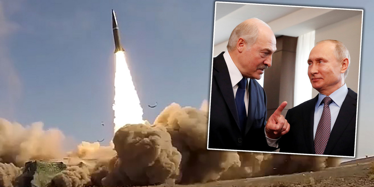 Putin i Łukaszenko szantażują Zachód bronią atomową.