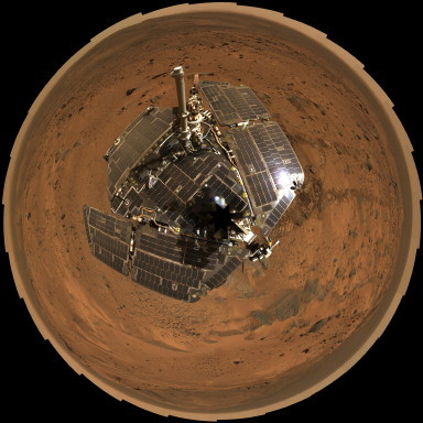 SPACE-MARS-ROVER PANORAMIC