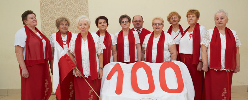 Występ z okazji 100-lecia odzyskania niepodległości przez Polskę