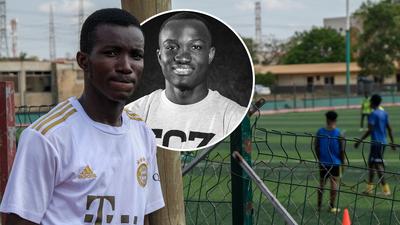 Samuel and Raphael Dwamena have the same mother, but not the same father