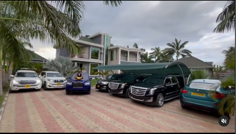 List of Multi-million Cars owned by Diamond Platnumz;  2021 Rolls-Royce Cullinan, BMW X6, Cadillac Escalade Black Edition, Cadillac Escalade Sky Captain Edition, Toyota Landcruiser V8 and Toyota Landcruiser TX 