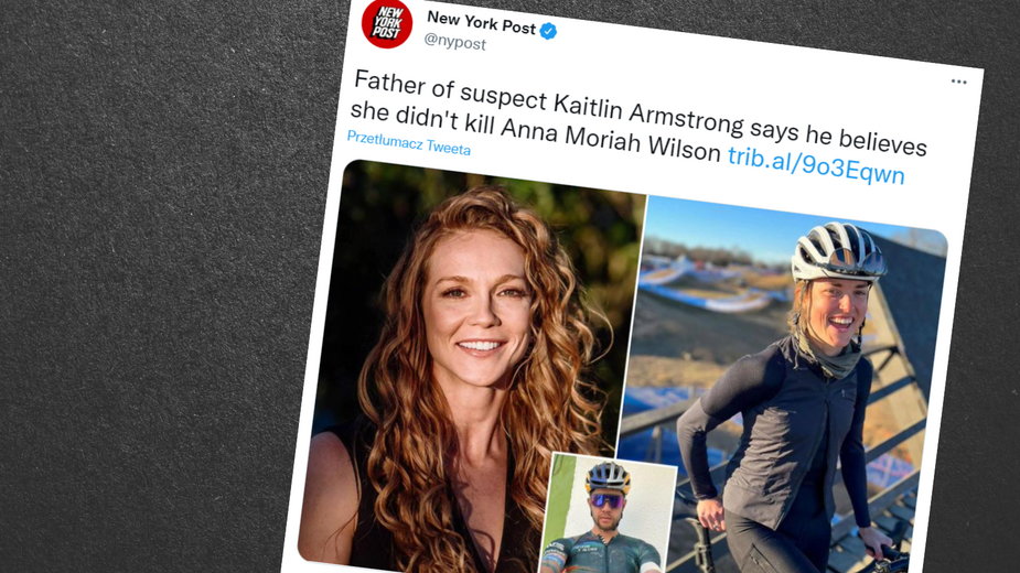 Policja z Teksasu od kilkunastu dni poszukuje Kaitlin Armstrong (twitter.com/nypost)