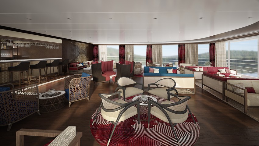 Enterijer kruzera za Daleki istok