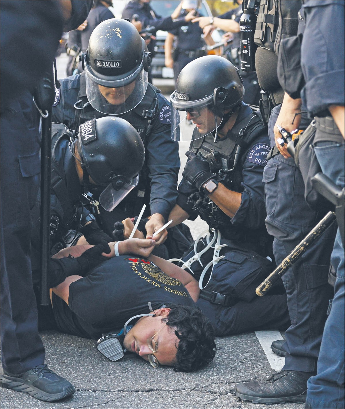 Policyjna interwencja w Los Angeles