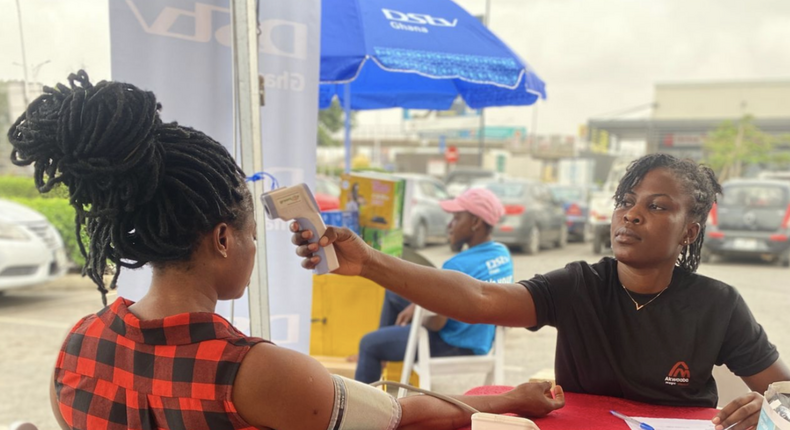 DStv and GOtv Ghana hold Free Health Screening with Accra Medic cast