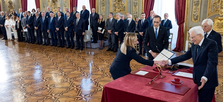 Rząd Giorgii Meloni został zaprzysiężony