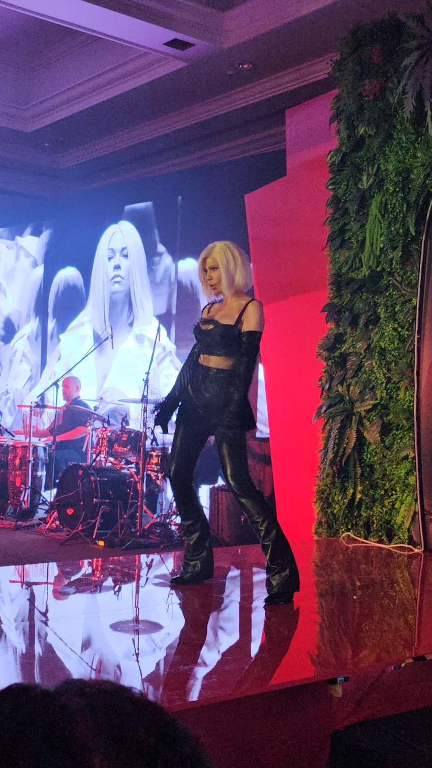 Nataša Bekvalac na nastupu