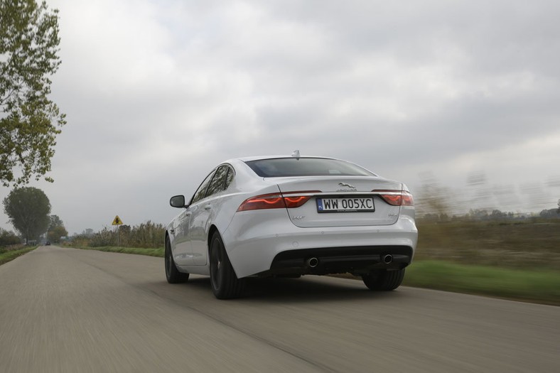 Jaguar XF 25t - prowadzenie ponad komfort