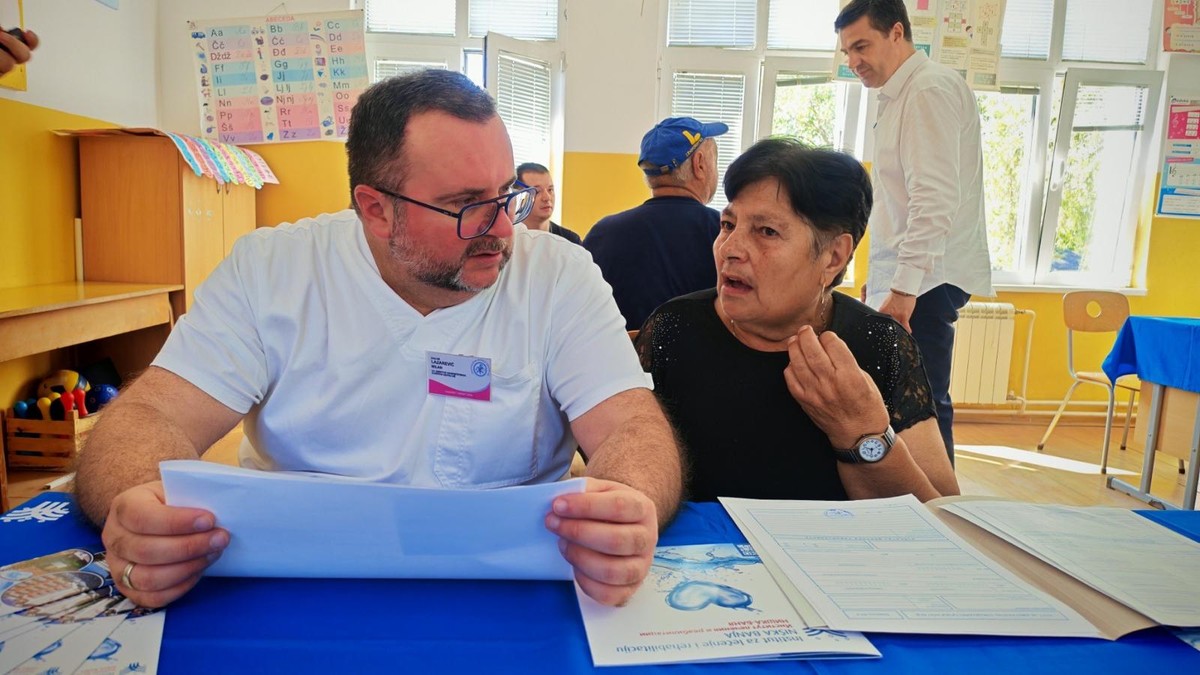 Dr Milan Lazarević na preventivnim pregledima 