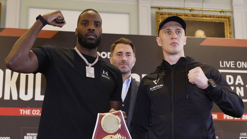 Lawrence Okolie (30 l.) broni pasa mistrza świata WBO wagi junior ciężkiej (90,7 kg).