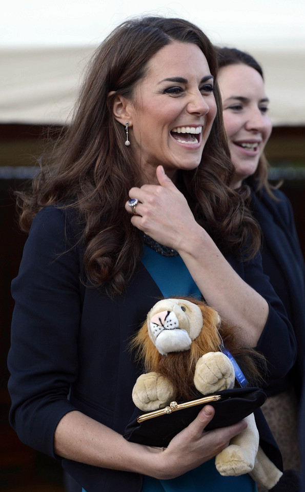 Księżna Catherine na przedstawieniu "Lew, czarownica i stara szafa" w Kensington Gardens on June