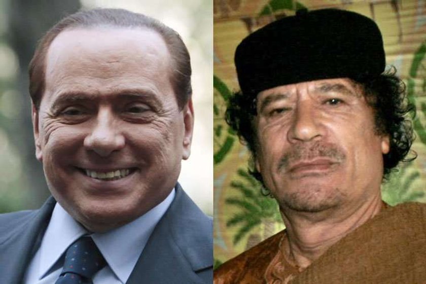 Kadafi i Berlusconi