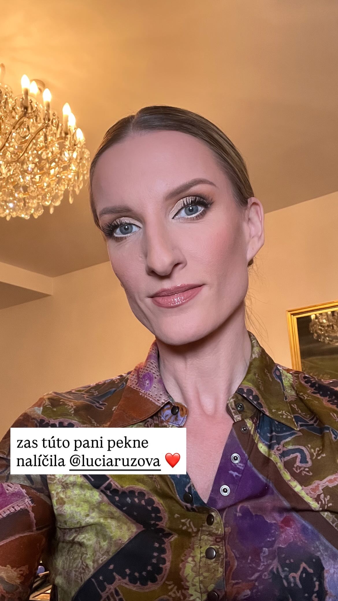 Moderátorka Adela Vinczeová. 