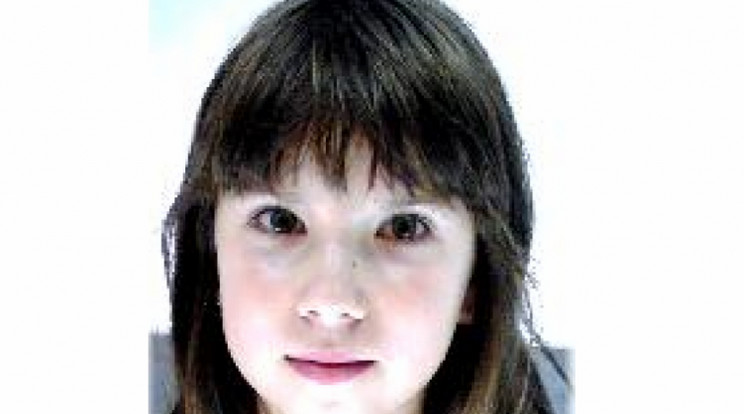 A 12 éves Heftner Klaudia is eltűnt /Fotó: police.hu