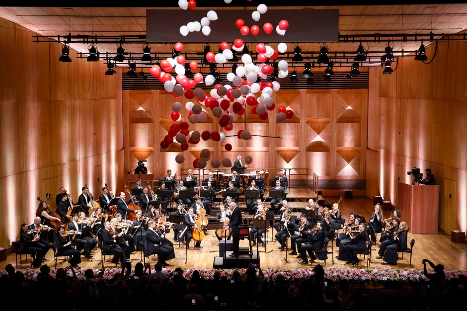 baloni za kraj koncerta