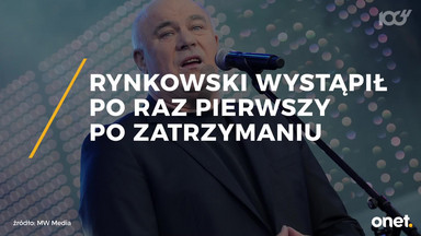 Pierwszy występ Rynkowskiego po aferze z bronią