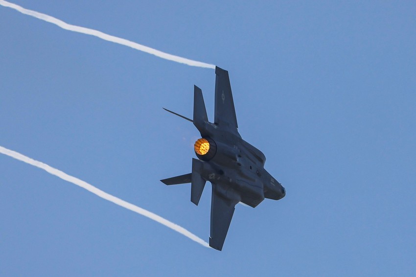 Avion F-35, ilustracija