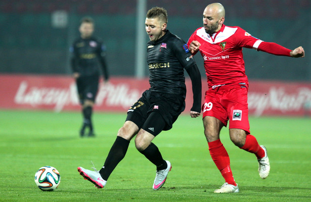 Puchar Polski: Zagłębie Sosnowiec - Cracovia Kraków 1:2