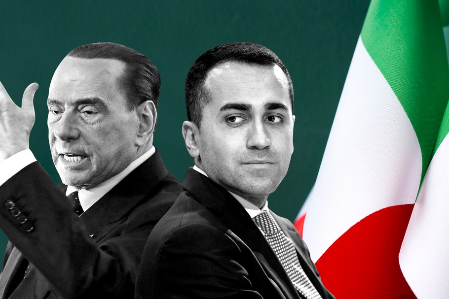 Silvio Berlusconi i Luigi Di Maio