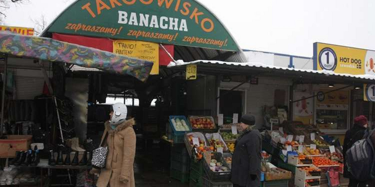 Zlikwidują bazar przy Banacha