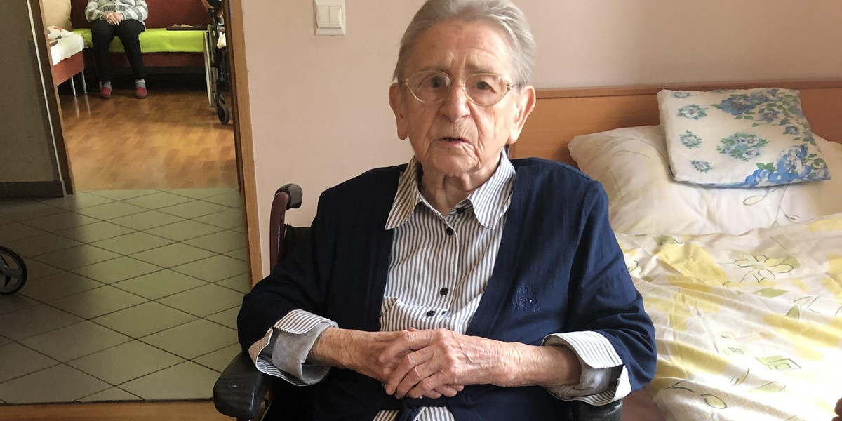 Teresa Wójcik ma 103 lata i jest ozdrowieńcem